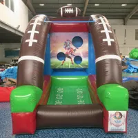 Free Ship Outdoor playhouse Activities commercial inflatable rugby tossing sport game for sale
