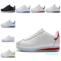 Fashion Classic Cortez Nylon RM Running Shoes Red Black Red White Blue Lightweight Run Chaussures Cortezs Leather Bt 2022