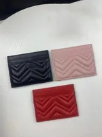 Nieuwe mode Hoge capaciteit Real Leather Bag Top Luxurys Designers Wallets Classic Card Holder