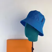 قبعات دلو الحافة القطن المطبوعة قطر القش في الهواء الطلق حماية الشمس قبعة الصيد قبعة السيدات قابلة للتعبئة