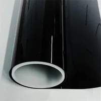 50 cm500cm 5%VLT Dark Black Window Tint Film Car Auto House Kommerzielle Wärmedämmung Film Privatsphäre Schutz Solarfilm Y200416253o