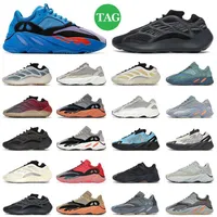 700 V3 Men Running Shoes V2 V2 Utility Hi-Res Blue Red Red Fade Carbon Solid Gray Azael Kyanite Mens Trainers Outdoor Sports Sneakers237Z