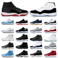 11 11s Basketball Shoes Mulher Mulher Tenecedores Space Jam Cap e vestido High Concord Platinum Tint Barons Legend Blue 25th Anniversary Low White Bred Men Momen Trainers