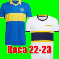 22 23 Boca Juniors Away Soccer Jersey Fans Player نسخة Camiseta 2022 2023 Villa Medina Varela Tercera Salvio Pavon Top Football Kit Shirt Men Kids.