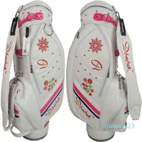 كامل- 2016 New Dbaihuk Golf Ball Bag Bag Pu Golf Bag Woman's Golf Clubs Bag191g