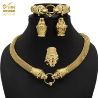 ジュエリーセットAniid Afgani Jewellery African Dubai Set for Bride Habesha Eritrea Gold Pakistani Arabic Ethiopia 24217a