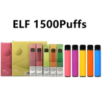 Görevsiz Elf Vapes 1500 Puflar Teşhaller Elektronik Sigara 600 VAPEDECE 850MAH 4.8ML PREFLEFLED VAPES% 2 ayarlanabilir buharlaştırıcı Esco Elux Legend