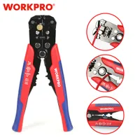 Cheap Hand ToolsPliers WORKPRO Crimper Cable Cutter Automatic Wire Stripper Multifunction Stripping Tools Crimping Pliers Terminal