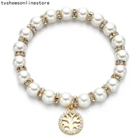 Pearl Bracelets for Woman Praflet Anniversary Anniversary Joya de lujo Joya de vida Posting Mwgrg