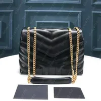 Evening Dicky0750b 100% Genuine Leather Versión alta Bolsos de diseñador de lujo bolsos para topes Fashion Women Handing Lou Bag Bags Professional