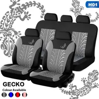 Car Seat Covers 4 9PCS Set Universal Interior Accessories Detachable Headrests Bench For Cars Truck Women Auto