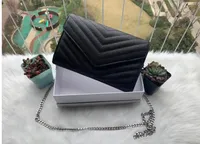 Fashion brand luxury designer flip envelope handbag messenger shoulder bag lady chain bag lady wallet
