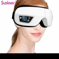 Eye Massager 6d Smart Airbag Vibration Care Instruming Heizung Bluetooth Musik lindert Ermüdung und dunkle Ringe mit Hitze 220909