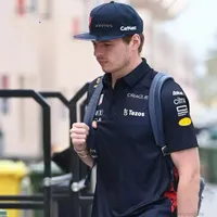 2022 Team Men Shirts Polo Usiform Max Verstappen Formula 1 Team Team Kit F1 FAN Party Polos Plus Size Size Thirts