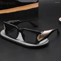 Gafas de sol 2022 Sense avanzado de protecci￳n solar personalizada Dise￱o Boyarn Fashion Legs Wide Men's C
