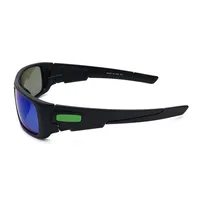 Cały projektant OO9239 Wałki korbowe spolaryzowane okulary przeciwsłoneczne Modne okulary zewnętrzne Wypolerowane czarne jadecie irydium soczewki 209m