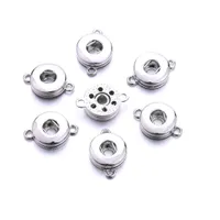 Clasps Hooks Sier Alloy 12mm 18mm Noosa Ginger Snap Base Accessories for Button Clasps Diy Jewelry Accessory Drop de dhxoa