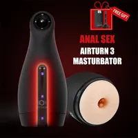Seksspeelgoed massager Otouch Airturn 3 nep kut pijpbeurt machine zuigen vibrator speelgoed voor mannen vagina masturbatie pussy cup volwassen producten