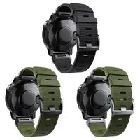 Watch Bands 26mm Nylon Replaceable Strap Wristband For Garmin Fenix5X 5XPlus 6X 6XPro 7X 3 3HR Easy Fit Band Bracelet 220912