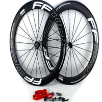 FFWD fast forward carbon bike wheels 60mm basalt brake surface clincher tubular road bicycle wheelset 700C width 25mm UD matt350G