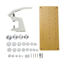 Watch Repair Kits Professional Tools Pressing Tool 5500-A Crystal Press with 25 Mies Dies Forting Machine