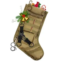 Hanging Tactical Lath Weihnachtsstrumpfbeutel Dump -Beutel Aufbewahrungstaschen Military Hunting Magazine Beutel Weihnachtsdekorationen SN4151