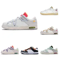 Designers Dunksb Sports Shoes SBdunk Dear Summer Lot 1 05 Of 50 Collection Red Pine Orange Green SB DunKES Low White OW The 50 TS Trainer Chunky UNC Mens Women Sneakers