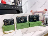 2022 designer bag Brown marmont handbag women bags new crossbody bag leather wholesale purse clutch