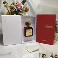 병 프로모션 Per Per Top Woman Man Rouge 540 Baccarat 당 70ml Extrait Eau de Parfum 2.4fl.oz Maison P Luckyhat Dh8we
