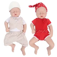 Muñecas IVITA WG1553 50cm 3 14kg 100 Silicona de cuerpo completo Reborn Baby Doll Toys con chupete para niños Regalo de Navidad 220912