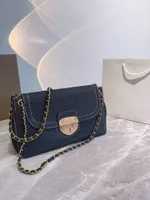 Sacchetti da sera borse spalla ascella ascellare marchio messenger in tela denim designer borsetta borsetta porta borse di shopping per lady 1029multi