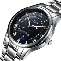 AESOP Luxury Men Quartz Watch Chronograph Men's Wristwatch Stainless Steel Male Waterproof Watch Clock Men Relogio Masculino2085