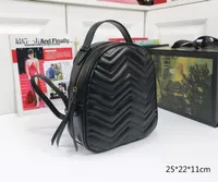 Fashion Designer School Bags Backpack Style Leather Large Women Shoulder Bag Handbag Mini Backpacks Lady Messenger Travel Back Pack Handbags