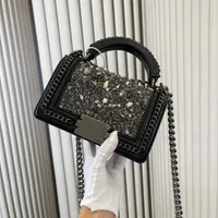 23SS 체인 가방 가죽 숙녀 숄더백 유명한 디자이너 핸드백 대용량 고품질 핸드백 크기 20-13cm
