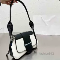 Evening Bags Vintage Shoulder Bags Women Contrasting Colors Handbag Leather Luxury Designer Brand Creative Crossbody Female Purses 220324Mu