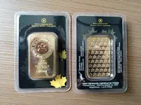 Prezent Niezależny numer seryjny Gold Bar pamiątki Kolekcja monet Australian 5/10/10 /31 gramów