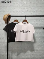 20SS Barman Tee Spring и Summer New Aight Aight Stocked Letter Top All Chotch