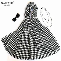 Bufandas de otoño e invierno Nueva bufanda de cachemira para mujeres como chal engrosado Jacquard dual Propósito 220913