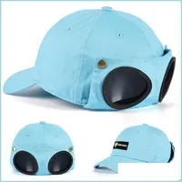 볼 캡 4 컬러 2021 새로운 귀여운 한국 파일럿 안경 야구 모자 창조적 인 쿨 모자 면화 패션 스냅 백 힙합 hip-hop c lulubaby dhgxc