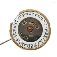 مجموعات إصلاح الساعات 6003D/6003.D Swiss Ronda Quartz Moxement Mechanism Parts Rapplacements Gold Clock Movt White Datewheel Original