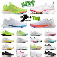 Designer Zoomx Streakfly Proto Running Shoes Mens Womens Streakfly Hyper Royal Yellow Aurora Green Ekiden Be True Volt Sail White Metallic Silver Trainers Sneakers