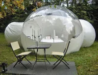 Палатки и укрытия, продающие надувную пузырьковую палатку, двойные комнаты Прозрачное дерево 4 м/5 м, куполо