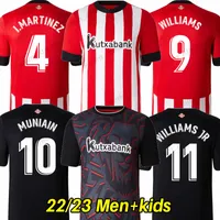 Camiseta Atletico Williams Jr voetbaltruien 22 23 I.Martinez Raul Garcia Villalibre voetbal shirts Berenguer Yeray Yuri B. Muniain Jersey Men Kids Kit
