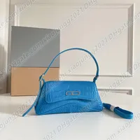 Bolsa de ombro de couro alto famosa e feminina bolsa de bolsa de bolsa straddle straddle designer de luxo feminino feminino