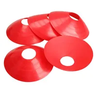 5 PCs Outdoor Sport Football Soccer Rugby Speed ​​Disc Cone Marker Space Track Marker Inline Cross Speed ​​Training Tools2620