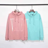 Men's Hoodies Sweatshirts Fujiwara Street Classic Oversize Candy Color Co Branded Big v Hip Hop