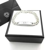 Top luxe designer armband geschenk unisex hiphop armbanden mode hoogwaardige kettingtoevoer