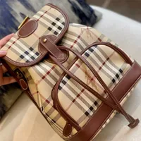 Burbrerys Bags Women Handbags Hong Kong Leather Backpack womens 2022 fashion versatile high texture Mini Travel