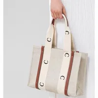 Designer Women totes bags WOODY Tote shopping bag handbag NYLON hobo fashion linen Large Beach luxury designer travel Crossbody Shoulder handbags