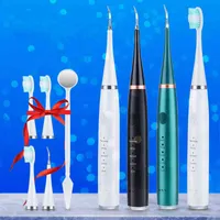 Toothbrush Electric Toothbrush Sonic Dental Scaler Teeth Whitening kit Tooth Whitener Calculus Tartar Remover Tools Cleaner Stain Oral Care 0908